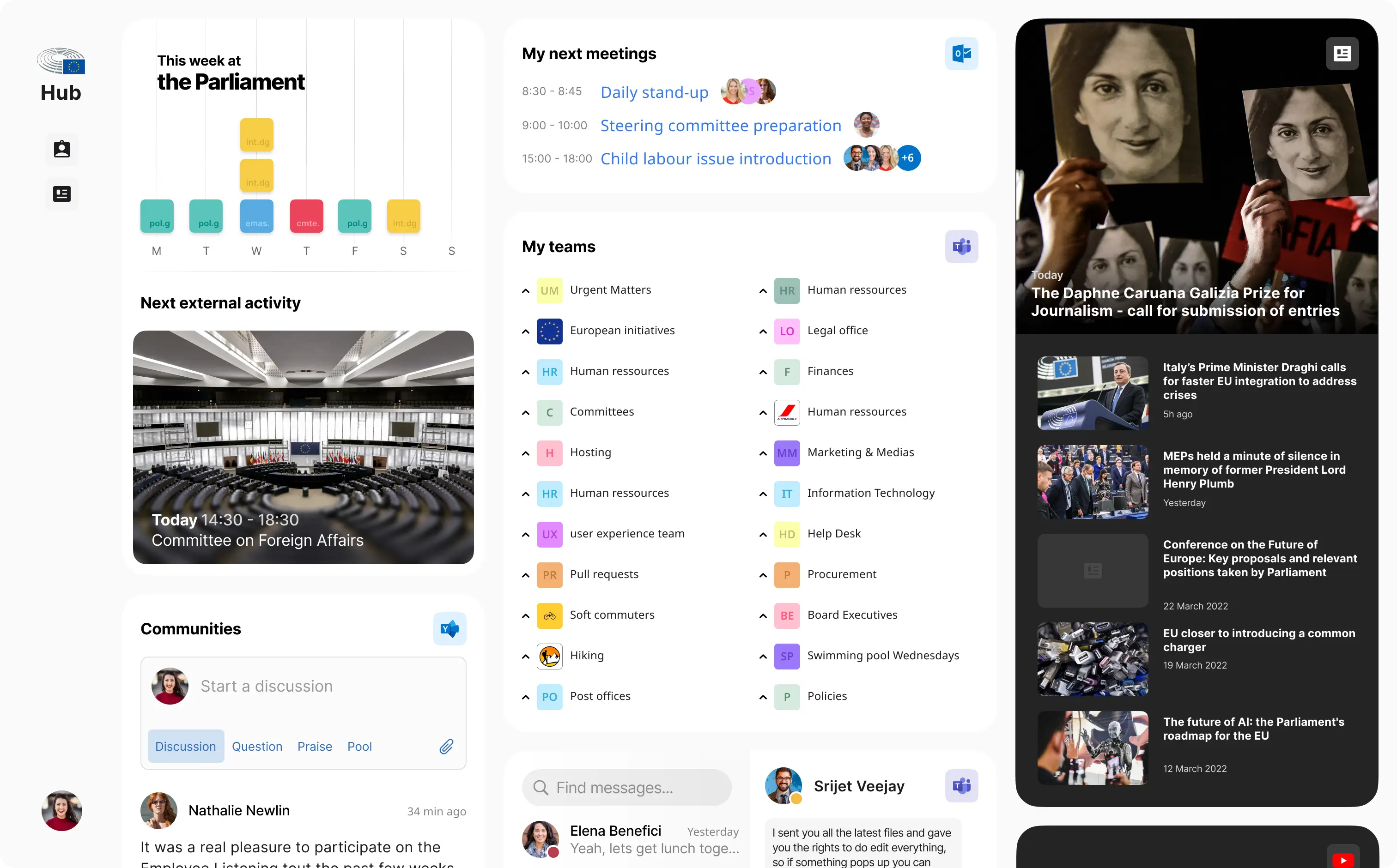 ep hub ui